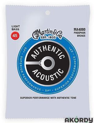 MARTIN Authentic Bass Strings .045/.100 - 1