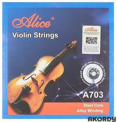 ALICE A703 Basic Violin String Set  - 1