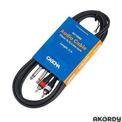 CASCHA Audio Cable Stereo 3m - 1