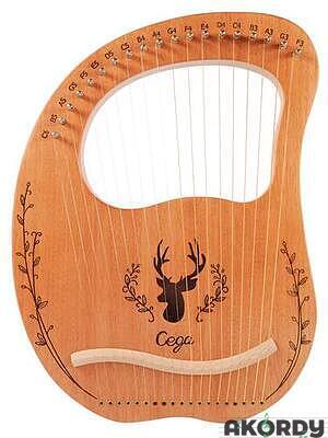CEGA Lyre Harp 19 strings - 1