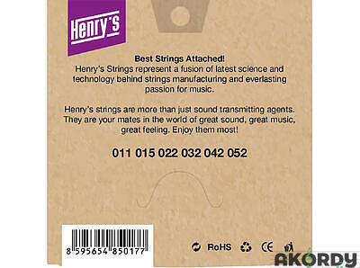 Henry's Strings HAB1152 .011/.052 - 3