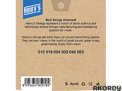 Henry's Strings HAB1253 .012/.053 - 3