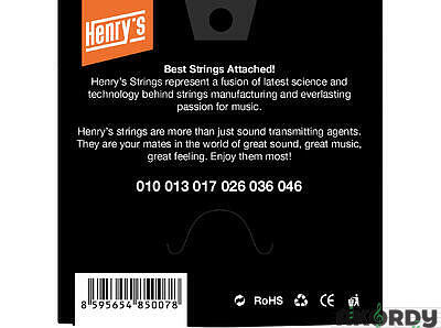 Henry's Strings HEN1046 .010/.046 - 3