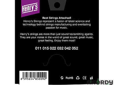 Henry's Strings HEN1152 .011/.052 - 3