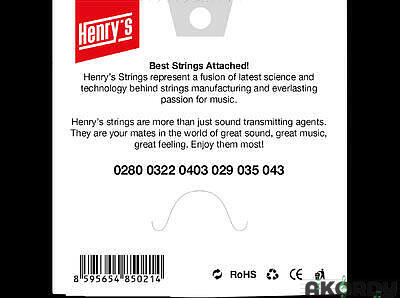 Henry's Strings HNSS - 3